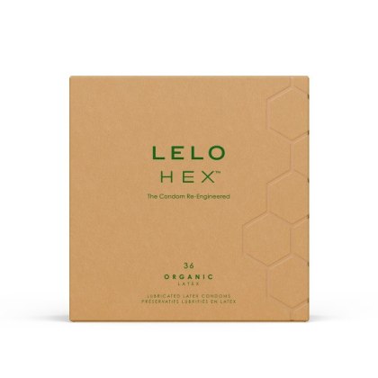 Prezerwatywy organiczne HEX Organic Condoms 36 pack LELO