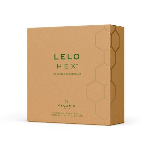 Prezerwatywy organiczne HEX Organic Condoms 36 pack LELO