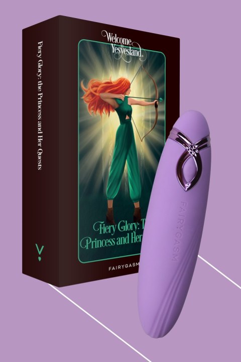 Stymulator Łechtaczki Pleasurearrow Violet FairyGasm