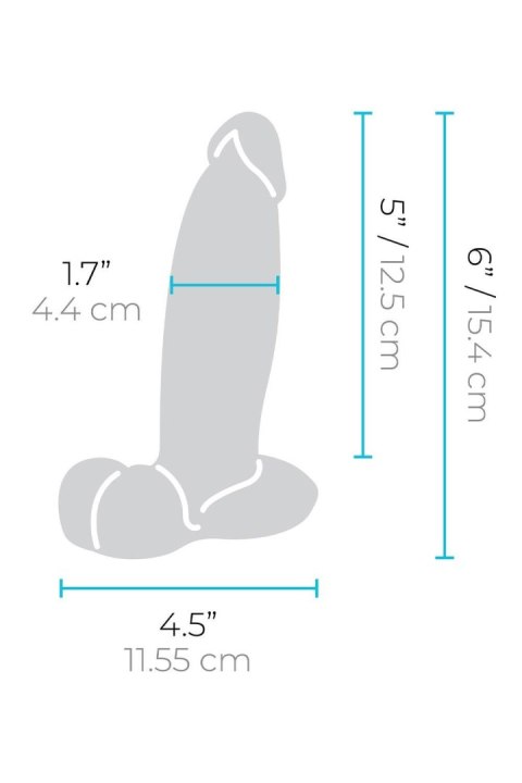 Dildo Realistyczne cieliste 15.4cm B-Vibe