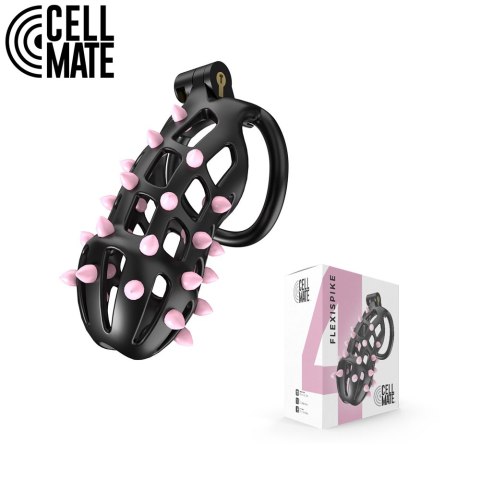 Pas cnoty FlexiSpike Chastity Cage Size 4 CELLMATE