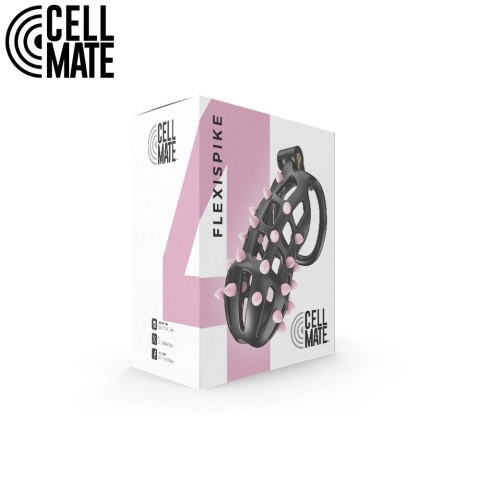 Pas cnoty FlexiSpike Chastity Cage Size 4 CELLMATE
