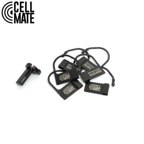 Plastikowe zapięcia 10 Spare Metal Detector Safe Locks CELLMATE