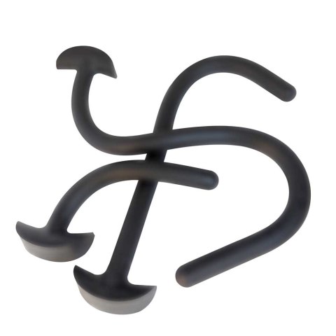 Sonda analna Gut Snake Liquid Silicone Plug Black M Brutus