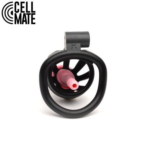 Pas cnoty Centurion Chastity Cage Black Size 4 CELLMATE