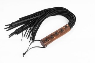Pejcz duży sznurowany brązowy Primal Bond Whips