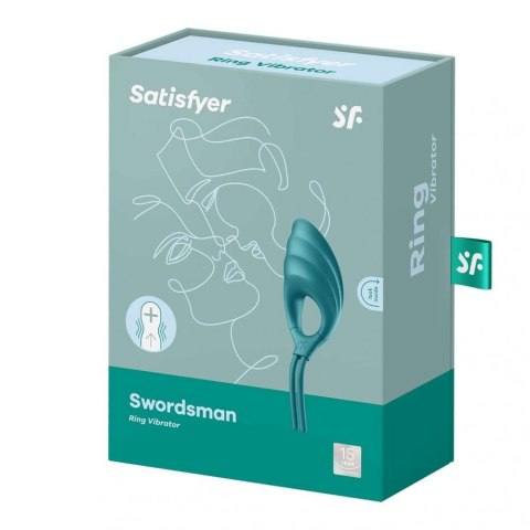 Pierścień erekcyjny-Swordsman Camouflage Green-Satisfyer