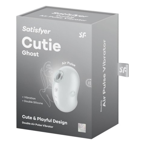 Stymulator łechtaczki Cutie Ghost white-Satisfyer