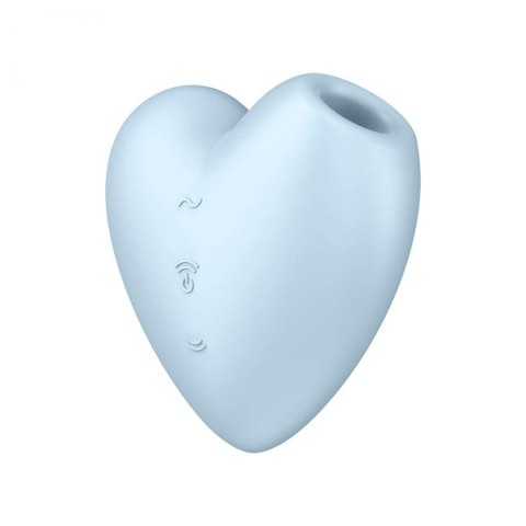 Stymulator łechtaczki Cutie Heart Blue-Satisfyer