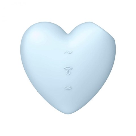 Stymulator łechtaczki Cutie Heart Blue-Satisfyer