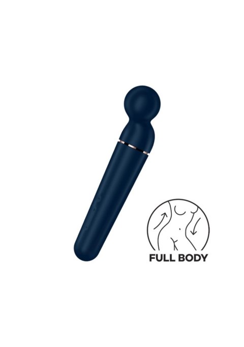 Wibrator różdżka Planet Wand-er blue + rosegold-Satisfyer
