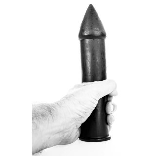 Dildo czarne Torpedo 23x5.5cm All Black