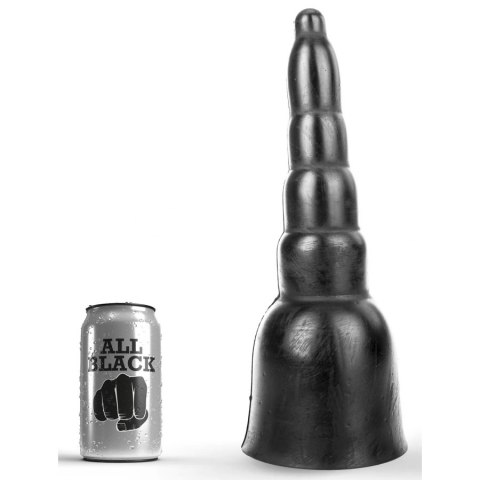 Dildo czarne Stock 20x6.5cm All Black