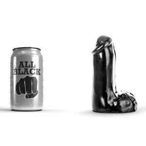 Dildo czarne Joystick 11x5cm All Black