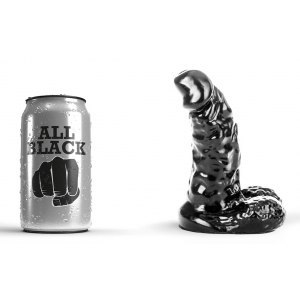 Dildo czarne Hose 11x4.5cm All Black