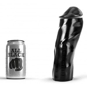 Dildo czarne Big Dong 18x6.5cm All Black
