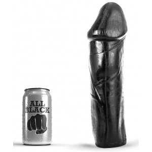 Dildo czarne 25x8.5cm All Black