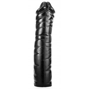 Dildo czarne Raps 35x9cm All Black