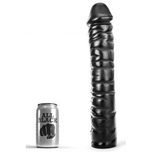 Dildo czarne Raps 35x9cm All Black