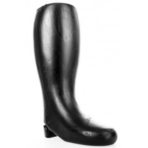Dildo W Kształcie Buta Czarne 30x12cm All Black