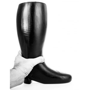Dildo W Kształcie Buta Czarne 30x12cm All Black