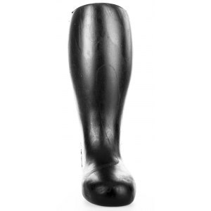 Dildo W Kształcie Buta Czarne 30x12cm All Black