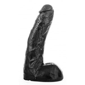 Dildo czarne Chris 19x5.5cm All Black