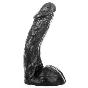 Dildo czarne Dave 19x5cm All Black