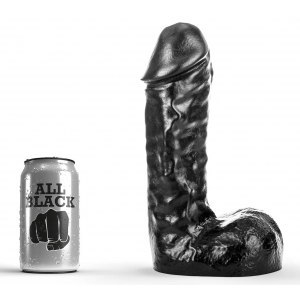 Dildo czarne Pete 20x6cm All Black
