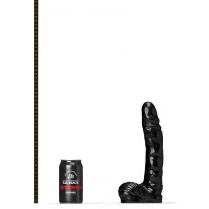 Dildo czarne Steroid The Jock 22x5.5cm All Black