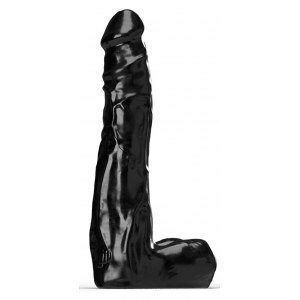Dildo czarne Steroid The Coach 25x7cm All Black