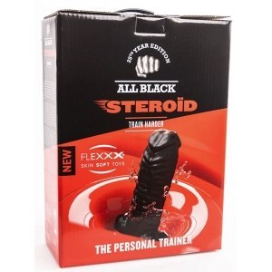 Dildo Gigantyczne Czarne 31x15 All Black