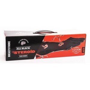 Dildo czarne Steroid Breaststroke 33x10cm All Black