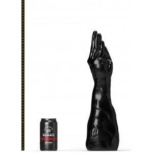 Dildo do fistingu Dłoń I Przedramię Czarne 35x11cm All Black