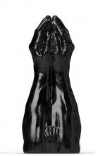 Dildo do fistingu Dwie Dłonie I Przedramie Czarne 30x14cm All Black