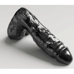 Dildo Ogromne Czarne 28x9cm All Black