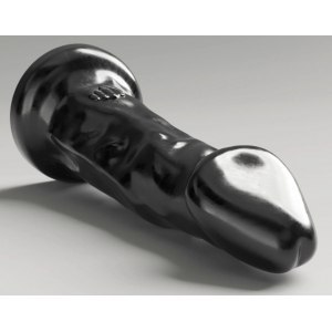 Dildo Monumentalne Czarne 42x13cm All Black