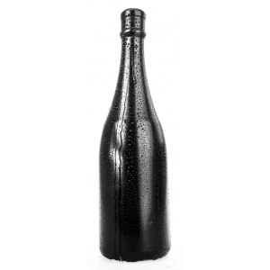 Dildo butelka szampana Champagne 28x9.5cm All Black