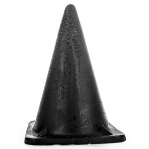 Korek analny czarny Big Cone 28x18cm All Black