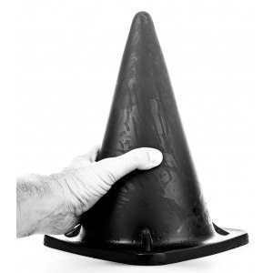 Korek analny czarny Big Cone 28x18cm All Black