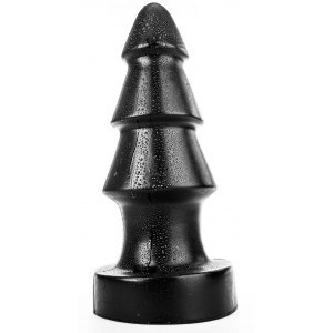 Korek analny czarny Turbine 36x15cm All Black