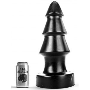 Korek analny czarny Turbine 36x15cm All Black