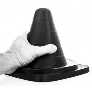 Korek analny czarny Small Cone 19x13cm All Black