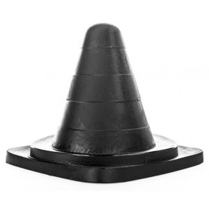 Korek analny czarny Small Cone 19x13cm All Black