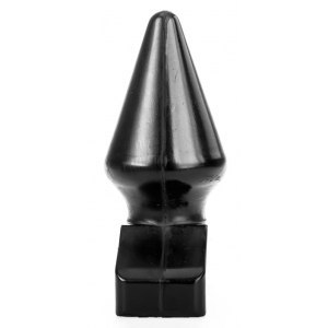 Korek analny czarny Pop10 16x9cm All Black