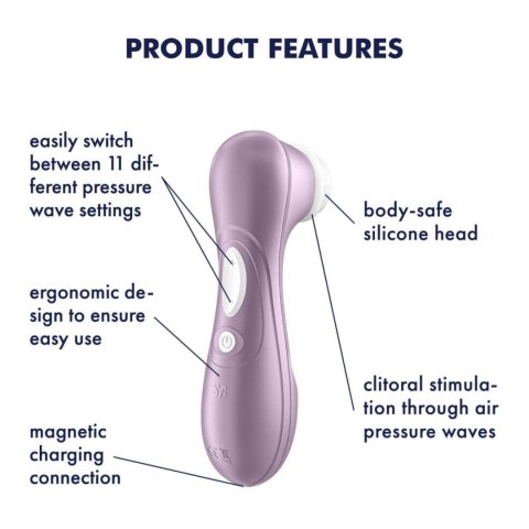 Stymulator łechtaczki Pro 2 violet-Satisfyer