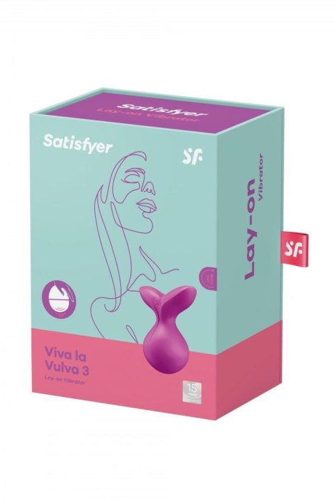 Stymulator łechtaczki Viva la Vulva 3 violet-Satisfyer