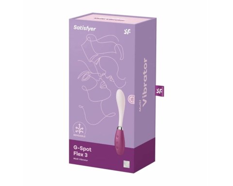 Wibrator G-Spot Flex 3 Red-Satisfyer