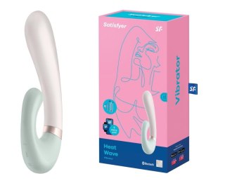 Wibrator do punktu G Heat Wave Connect App Mint-Satisfyer