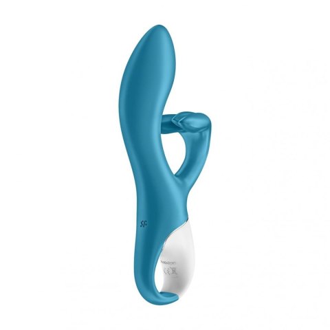 Wibrator króliczek Embrace me Turquoise-Satisfyer